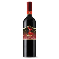 "Schwarze Perlen" Moldawischer Rotwein, lieblich, 11,5% Vol. 750 ml