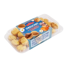 Dovgan Oreschki mit Karamell-Cremefüllung 250 g Dovgan Oreschki mit Karamell-Cremefüllung 250 g