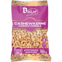 Bazar Cashewkerne geröstet & gesalzen 150 g