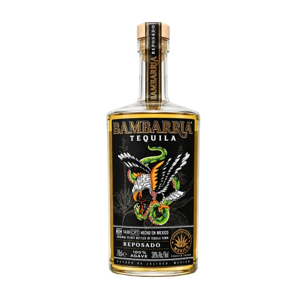 Bambarria Tequila Reposado 100% Agave 38% vol. 700 ml Bambarria Tequila Reposado 100% Agave 38% vol. 700 ml