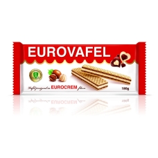 Eurocrem "Eurovafel" Waffelschnitten Haselnussgeschmack 180g