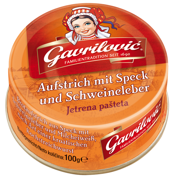 Gavrilović Jetrena pašteta Leberpastete 100 g