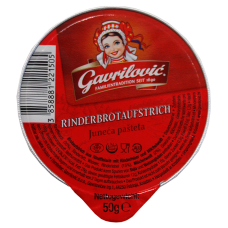 Gavrilovic "Juneca pasteta" Rinderbrotaufstrich 50 g