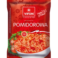 VIFON Pomidorowa Instant-Nudelsuppe mit Tomatengeschmack 65 g