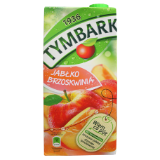 Tymbark Polnisches Apfelgetränk Pfirsich 1 L