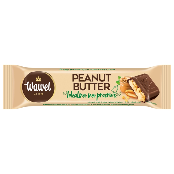 Wawel Peanut Butter Schokoladenpralinen mit gesalzener Erdnussfüllung 37 g