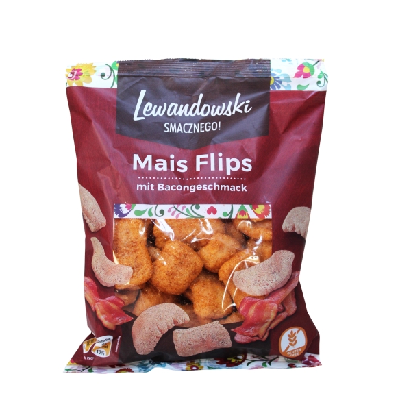 Lewandowski Maisflips mit Bacongeschmack 70g 70 g