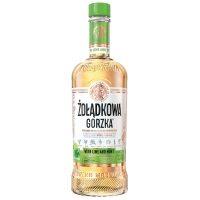 Zoladkowa Gorzka Rzeska Likör Limette-Minze 28% vol. 500 ml Zoladkowa Gorzka Rzeska Likör Limette-Minze 28% vol. 500 ml