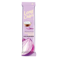 Long Chips Sour Cream & Onion Kartoffelsnack 75g