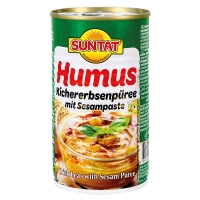 SUNTAT Humus Kichererbsenpüree mit Sesampaste 330 g