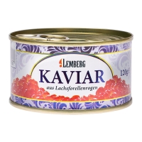 LEMBERG Kaviar aus Lachsforellenrogen 90g