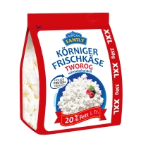 DOVGAN Family Körniger Frischkäse  20% Fett i. Tr. 350 g